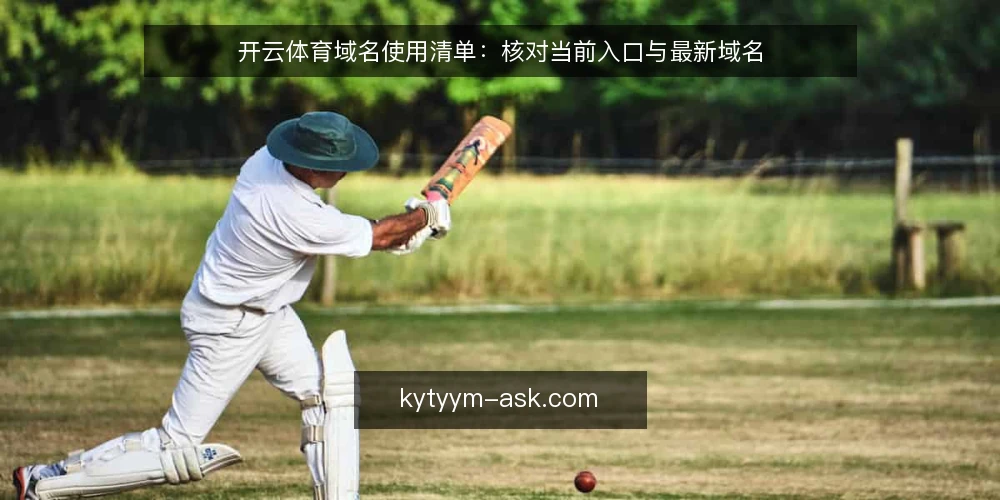 开云体育域名使用清单：核对当前入口与最新域名 — 为何现在需要核对开云体育域名 配图